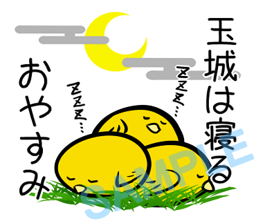 名字　玉城ラインスタンプ画像3